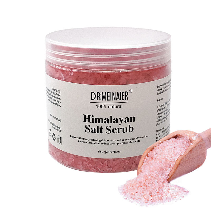 foreign trade frosted crystal salt fragrance bath coarse salt exfoliating chicken skin sea salt bath bath salt 680g