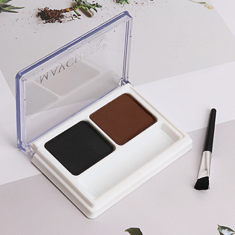 Wholesale maycheer dual-color eyebrow powder - natural, defined, waterproof, sweat-proof, long-lasting, non-fading - 4g
