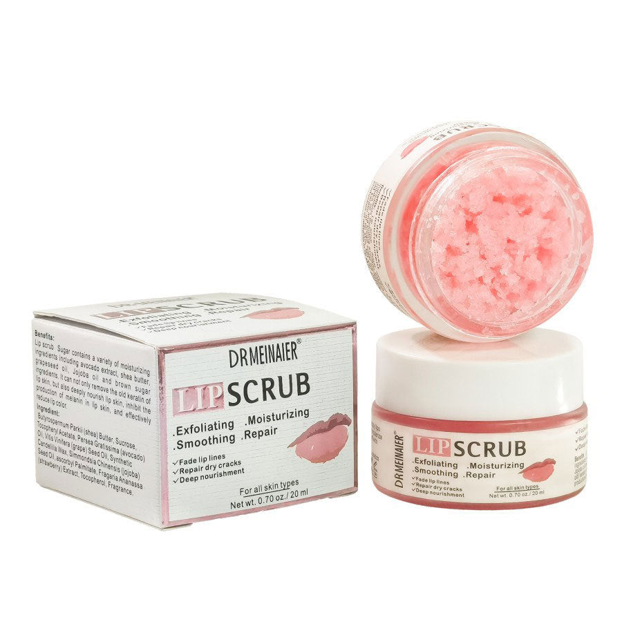 foreign trade lip scrub crystal moisturizing collagen scrub sugar genuine rose lip scrub 20ml