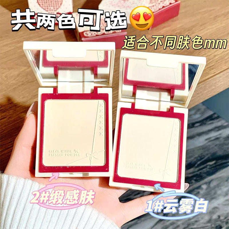 Makeup xixi gauze smooth and light powder concealer long-lasting oil control setting makeup waterproof anti-sweat non-stick powder