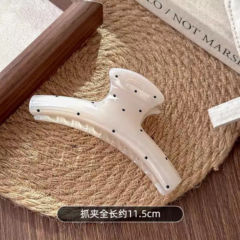 Japanese stylecute polka dot bow clip multi-hair large hair clip easiest for matchgirl back shark clip hair accessories