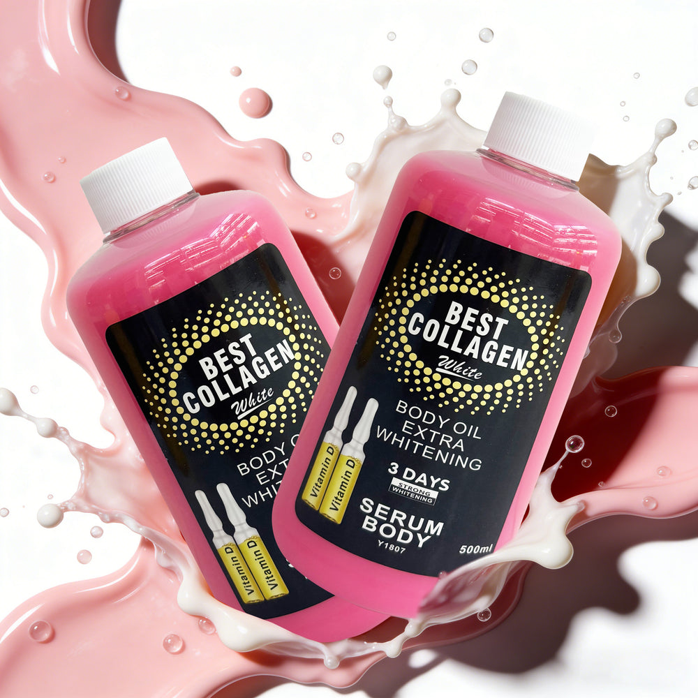 collagen essence nourishes the whole body, brightens, moisturizes, and repairs the skin 500ml export wholesale