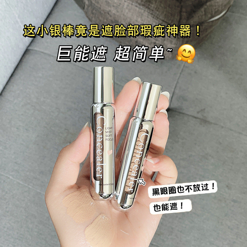 Marco andy light mist soft focus concealer covers facial spots, acne marks, dark circles, tear troughs, brightens and modifies skin tone