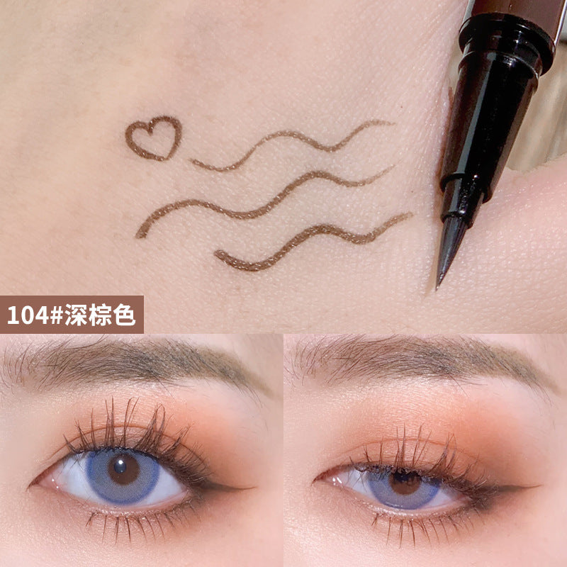 Xixi beauty: long-lasting, smudge-proof eyeliner for beginners - available in black and brown