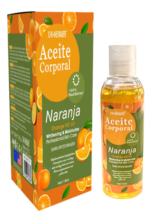 fresh orange vitamin c essential oil 118ml - skincare, body massage, masseuse oil, carrier oil, vc oil - wholesale for export