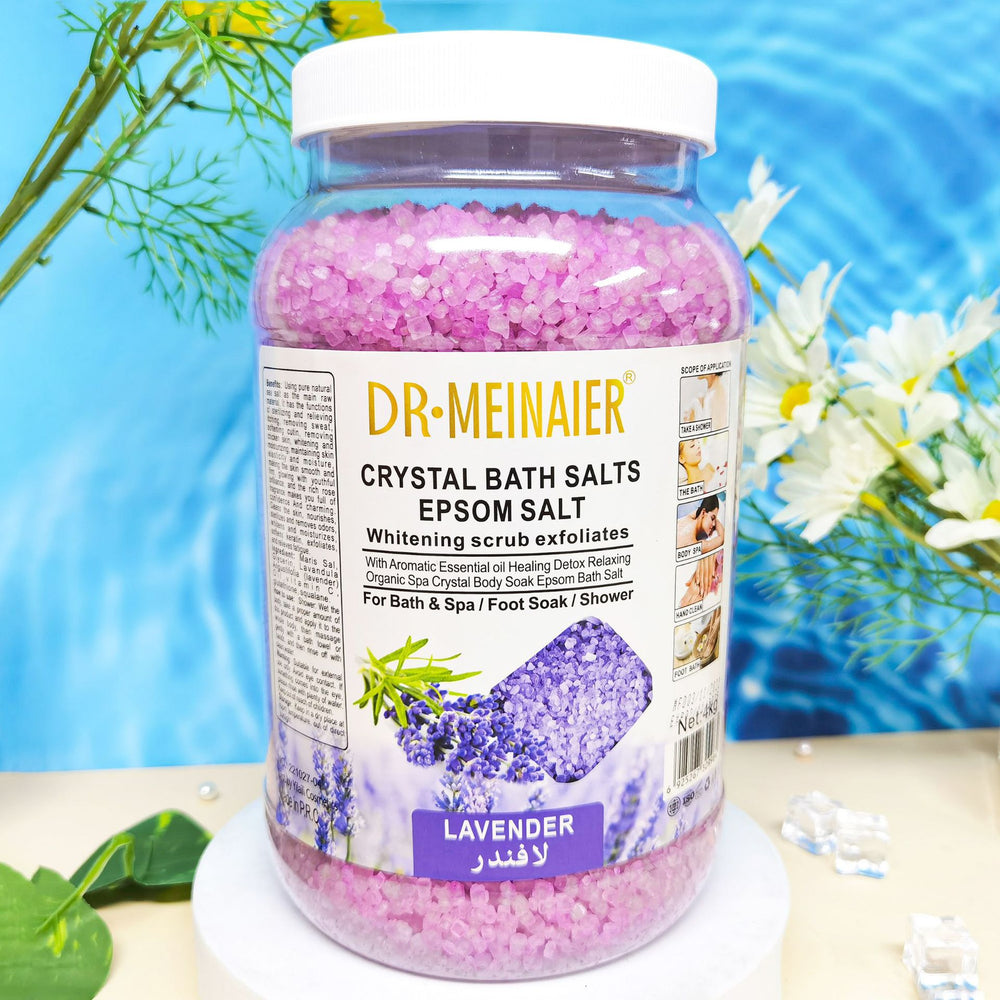 Large bucket of bath salt, natural coarse salt, foot bath, body cleansing, cuticle, chicken skin crystal, sea salt spa cross-border