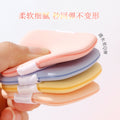 Xixi soft and waxy q-elastic powder puff, super soft and not easy to eat powder, dry and wet dual-use square powder puff, makeup sponge, beauty egg