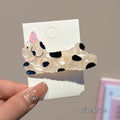 Hat puppy hairpin insgirlcute cherry duckbill clip polka dot star acrylic hairpin side clip hair accessories