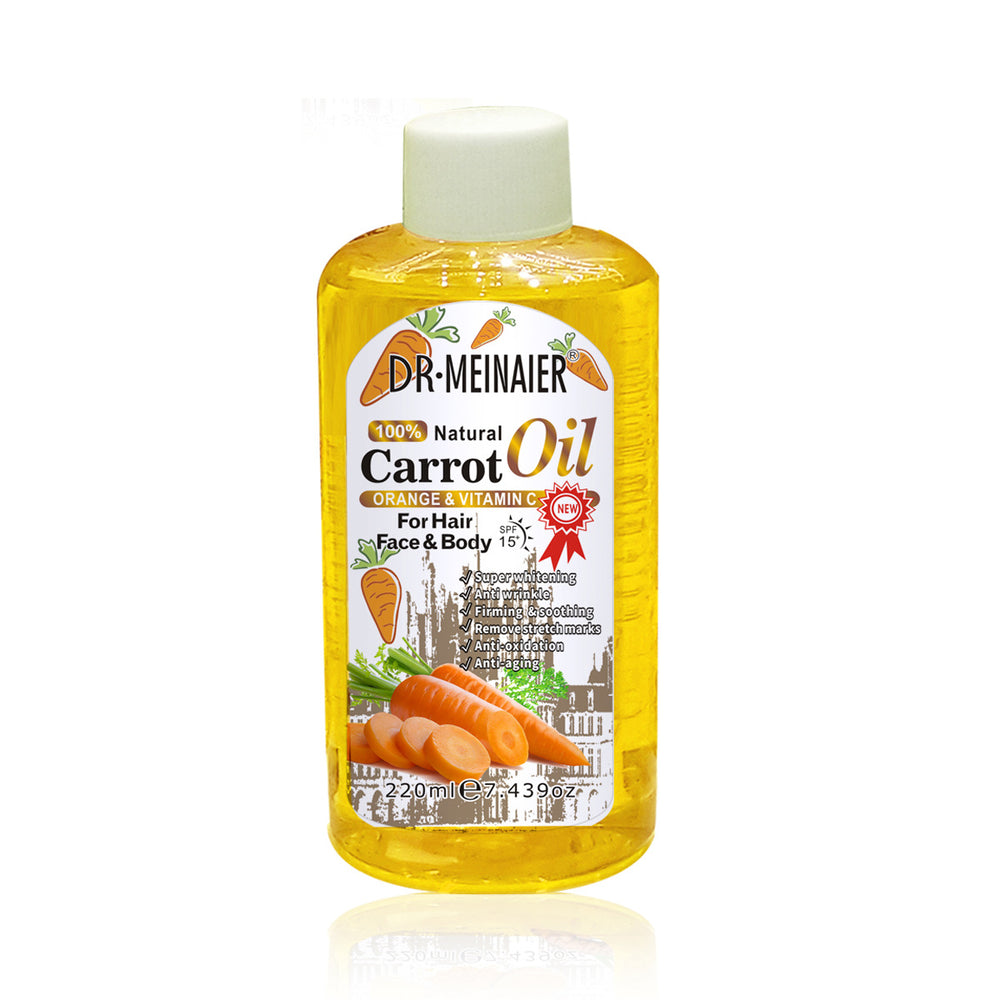 turmeric coconut carrot vitamin c oil massage oil - nourishing, dark spot correcting, repairing, facial & body spa moisturizing oil