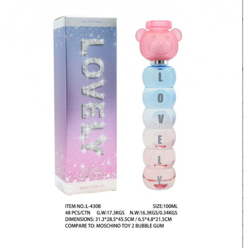 Bestselling fragrance alternative: amazon hot-selling women's perfume - cross-border, all-english "perfume" floral fragrance