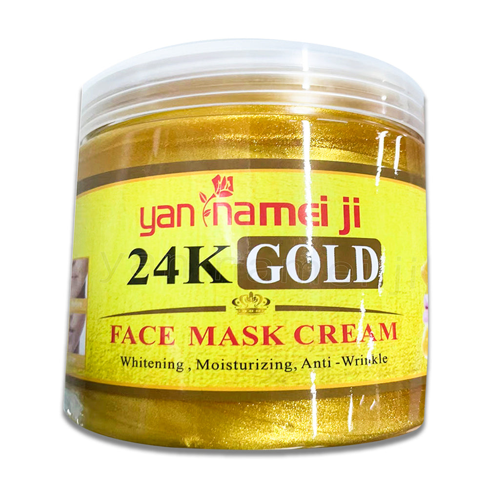 exclusive 24k gold facial mask moisturizing, hydrating, repairing and cleansing cream 600g foreign trade wholesale