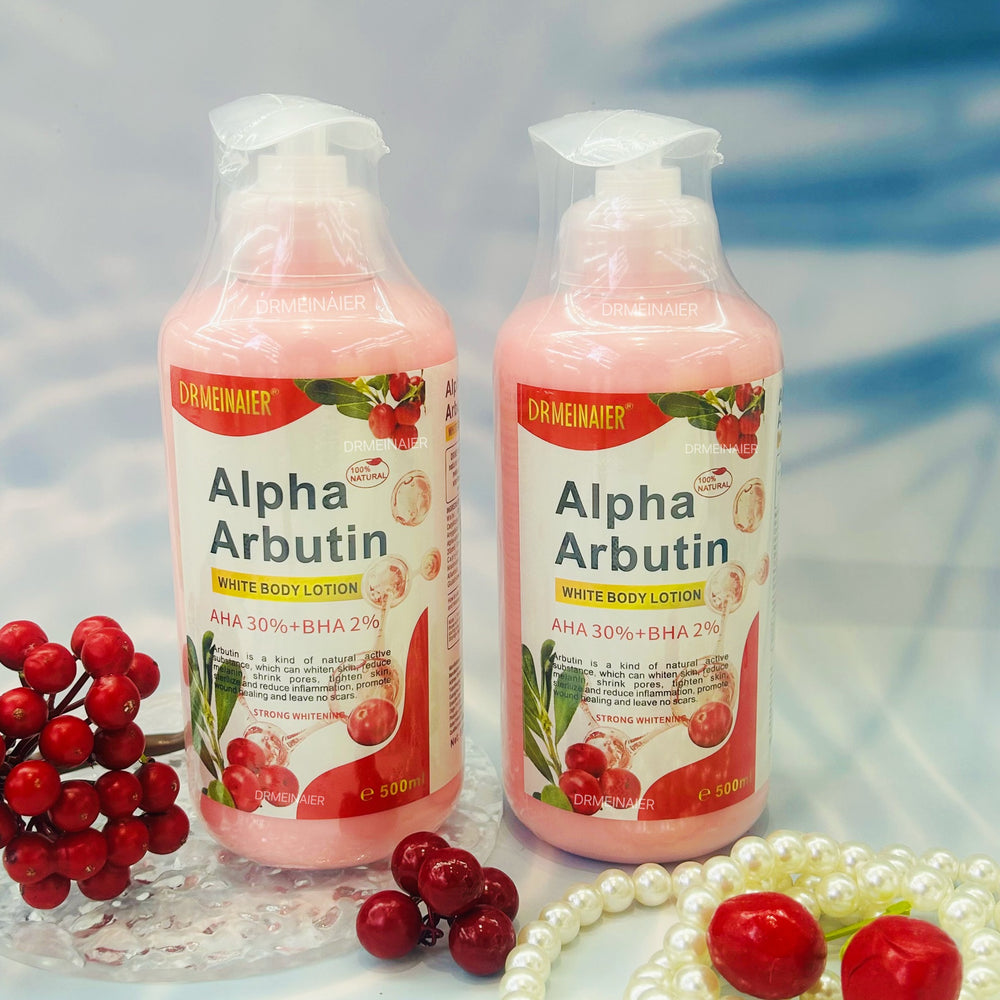 arbutin body lotion, skin-beautifying, brightening, moisturizing, arbutin body lotion 500ml foreign trade wholesale
