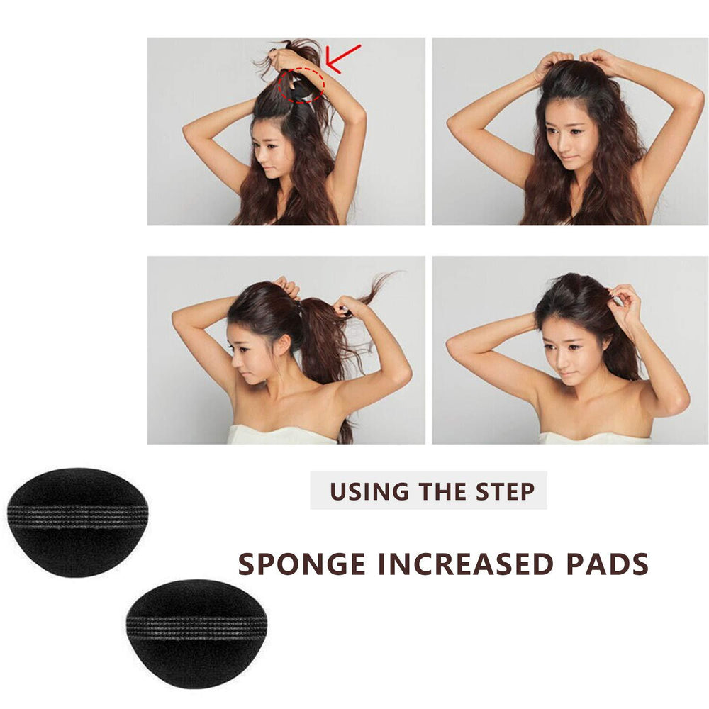 Hair styling supplies: 54-piece hair bun maker set - includes hair pins, hair styling tools for chignon, flower bun, and other hairstyles
