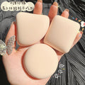 Cotton candy puff air cushion powder bottom liquid special beauty egg triangular square makeup puff sponge powder puff dry and wet use