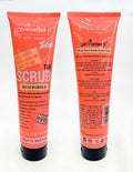 strawberry scrub deep cleansing exfoliating cleansing chicken skin bamboo charcoal facial body scrub bath salt