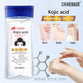 kojic acid gel oil for dark spot removal and brightening skin, licorice root oil facial and body gel massage oil 200ml