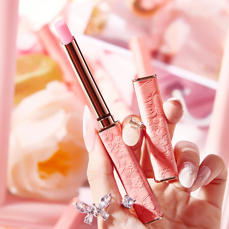 Adad color-changing lipstick: lightweight, hydrating, moisturizing, reduces lip lines, lipstick primer, temperature-sensitive color changing lip mask