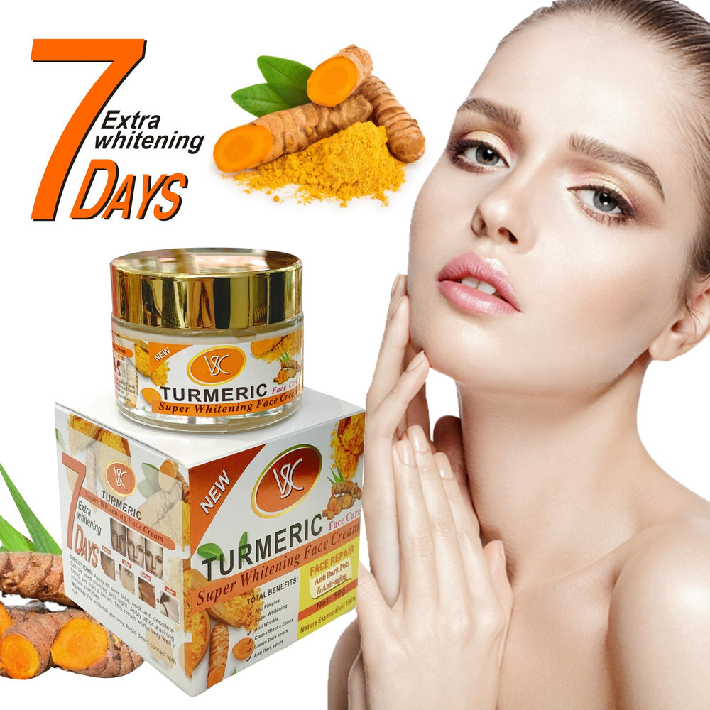 turmeric collagen face cream 50g - reduces fine lines, brightens skin, firms facial skin, anti-wrinkle cream
