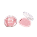 Novo velvet matte blush - effortless color, natural nude look, instant radiance. perfect for students!