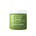 matcha green tea body scrub 350g - deep cleansing exfoliator with himalayan bath salts to improve keratosis pilaris (chicken skin)