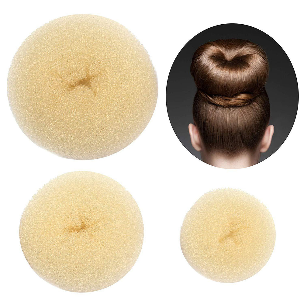 Factory direct sales opp ball head styling hair set donut does not hurt hair fluffy hair curler to tie hair