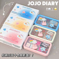 Jojo diary soft & sweet paradise 10-color eyeshadow palette - shimmer, matte, blue, smoky, everyday, earth tones