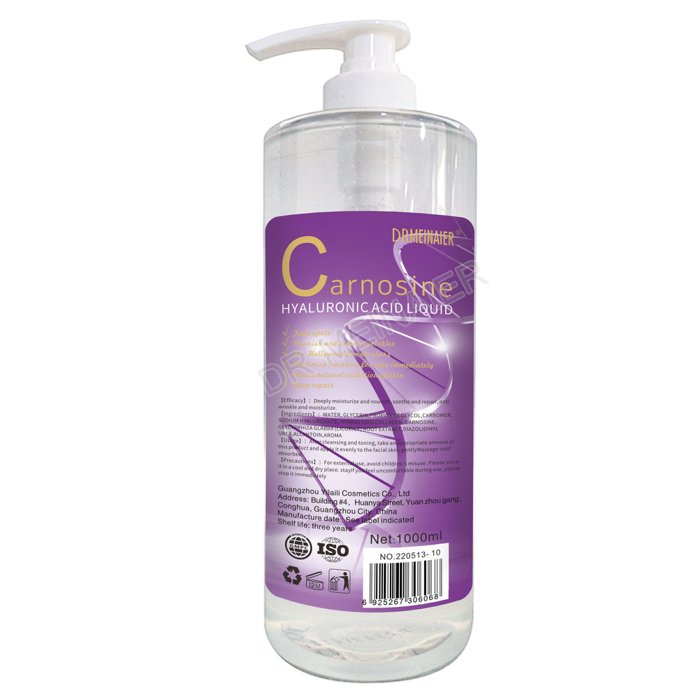 exclusive collagen liquid hydrating, moisturizing and brightening hyaluronic acid essence to shrink pores 1000ml