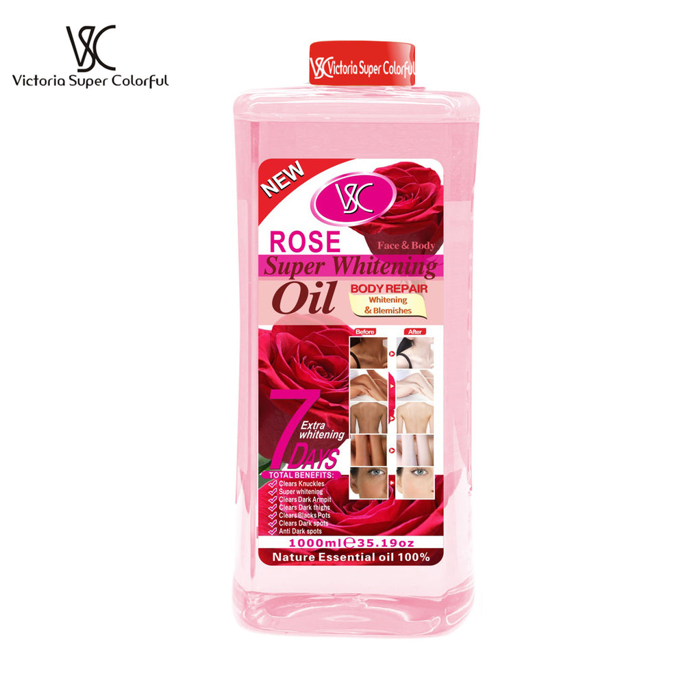 popular red cover turmeric oil moisturizes skin, face and body, removes black spots and brightens papaya essential oil 1000ml foreign trade