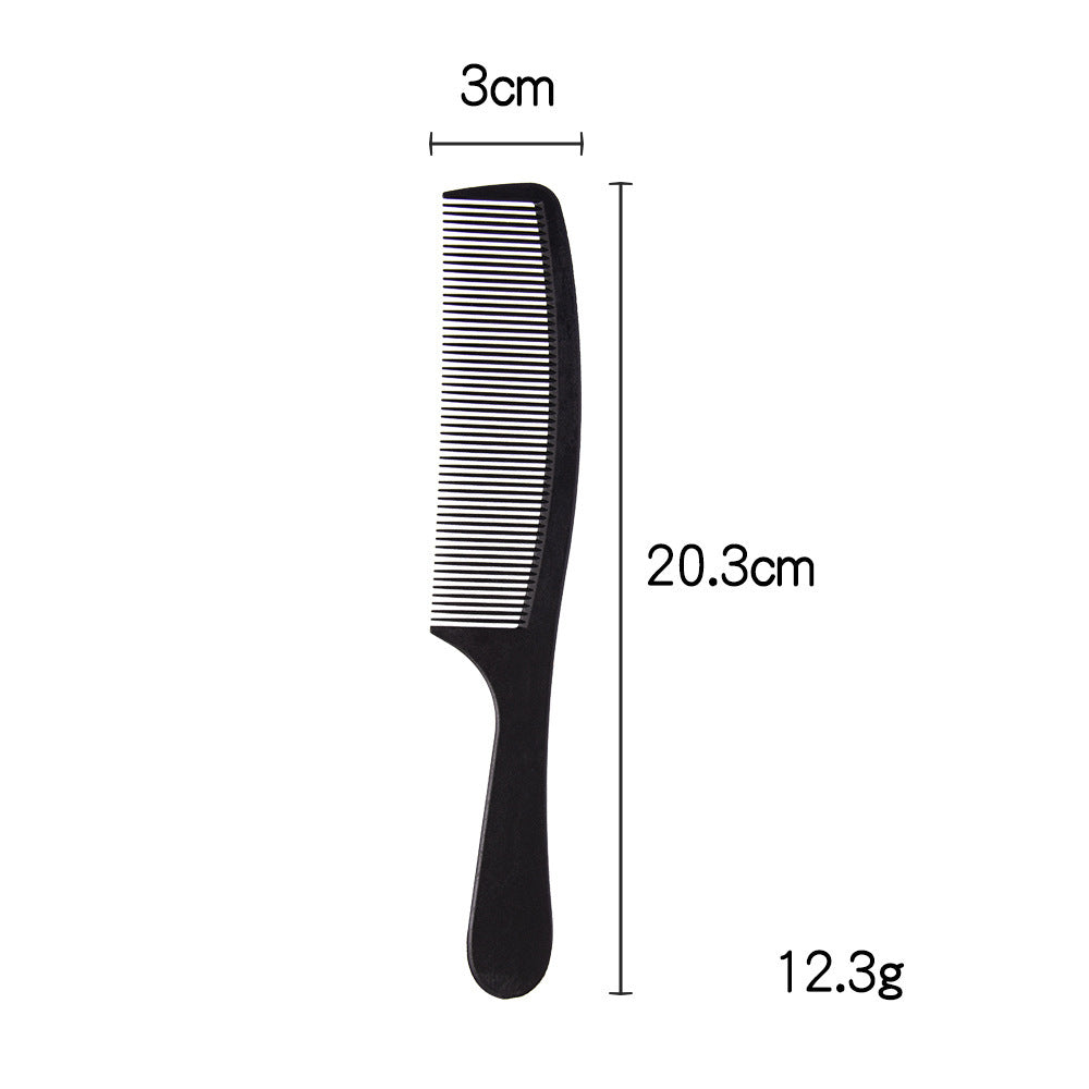Hairdressing comb cross-border various combs barber shop special comb pointed tail dual-purpose oil head comb can be printed with logo and fixed color