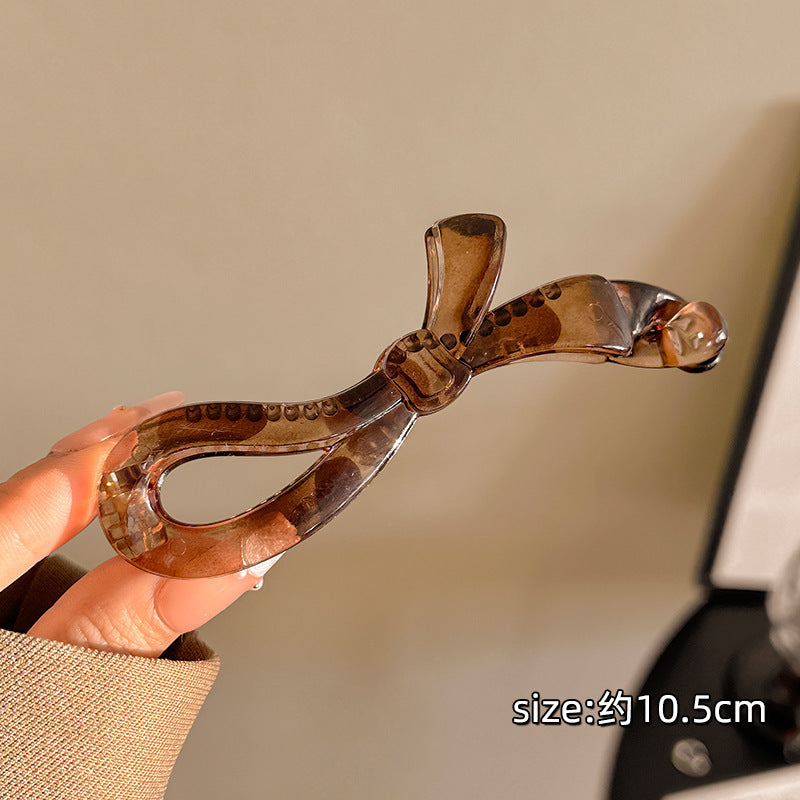 Banana clip vertical clip high ponytail clip for women korean medium non-slip hair clip hairpin popularelegant gripper hair accessories