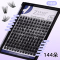 False eyelashes suitdiy eyelashes multi-piece set grafting thick remover liquid segmented eyelashes export segmented style