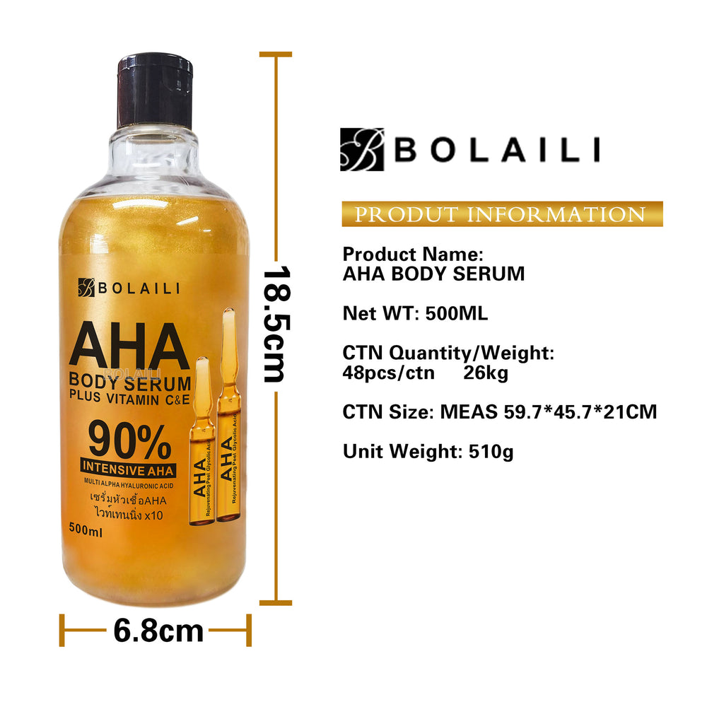 export aha gold essence - hydrating, firming, brightening, and fine line reducing facial moisturizing serum - 500ml