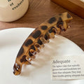 Lazy banana clip, high ponytail fixing clip, back of head hairpin, classy vertical clip hair accessories for women