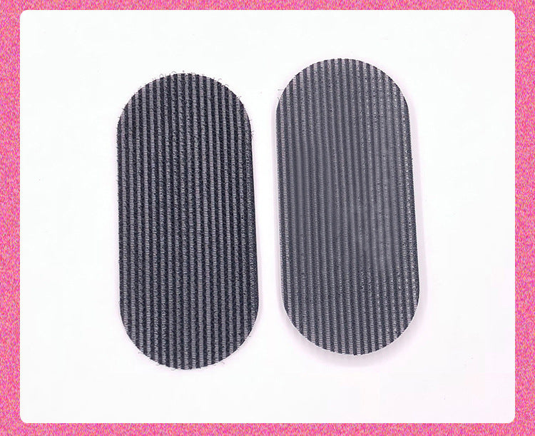 Three-color oil head bangs velcro oil head hair stickers bangs velcro magic stickers hair stickers bangs stickers 2 pieces