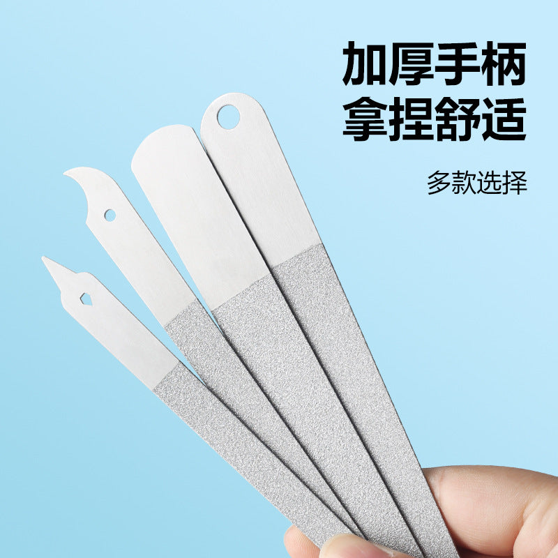 Wholesale nail files from manufacturers: nail buffing strips, nail files for manicures, polishing strips, stainless steel sanding files