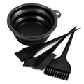 Wholesale hair dyeing kit - 4 piece set: hair dye brush, conditioning comb, dye bowl, and conditioning bowl brush