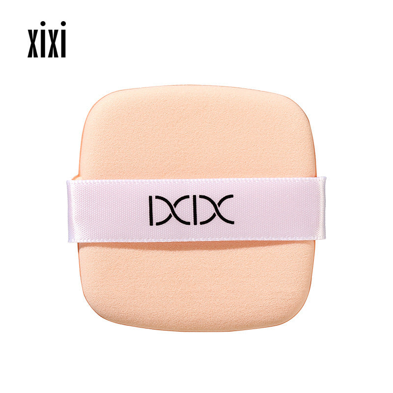 Xixi soft and waxy q-elastic powder puff, super soft and not easy to eat powder, dry and wet dual-use square powder puff, makeup sponge, beauty egg