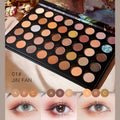 Novo 40-color eyeshadow palette - complete set for beginners, students, and everyday wear. affordable, natural, and earth-toned eyeshadow