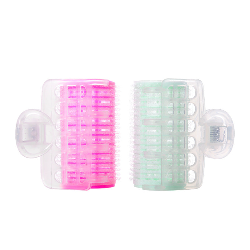Curly hair lazy figure air bangs curling barrel fixed plastic internet celebrity inner buckle self-adhesive clip wholesale