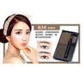 Novo natural 3d dual-color brow powder - contour, nose shadow, and highlight. easy to apply, waterproof, sweat-proof, and smudge-proof