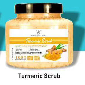 coffee scrub bath salt facial and body exfoliating dead skin moisturizing and emollient turmeric scrub wholesale