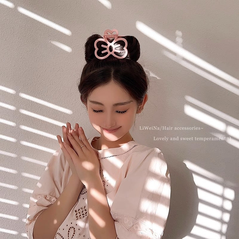 Sweetcutebows hair clip for women's back of head hair clip hair clip for large hair volume shark clip ins style hair clip headwear