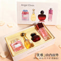 Angelelves red poison sweetheart charm women's perfume gift set - fresh, natural, long-lasting floral fruity scent for students