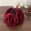 Rose flower clip super fairy elegant hair clip new arrival female back of head large plate hair eleganceclassy shark clip