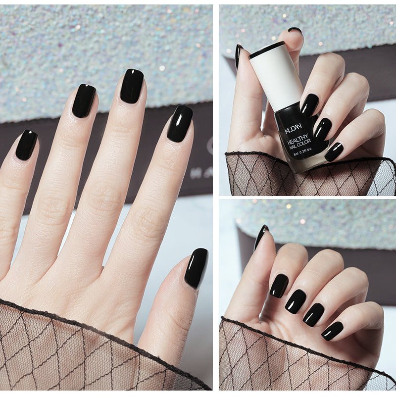 Oily colorful character nail polish, long-lasting, no baking, non-peelable, quick-drying, whitening, non-tearable, cross-border live broadcast nail polish