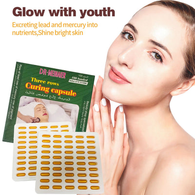 aloe vera three-row maintenance capsule facial cleansing and melanin dilution hospital line ultrasonic instrument export special