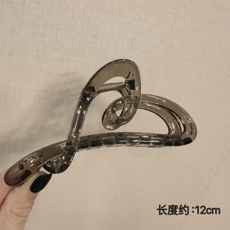 Classy sense of exquisite back head hair clip large hairpin female summer hair volume shark clip hair headwear hair accessories