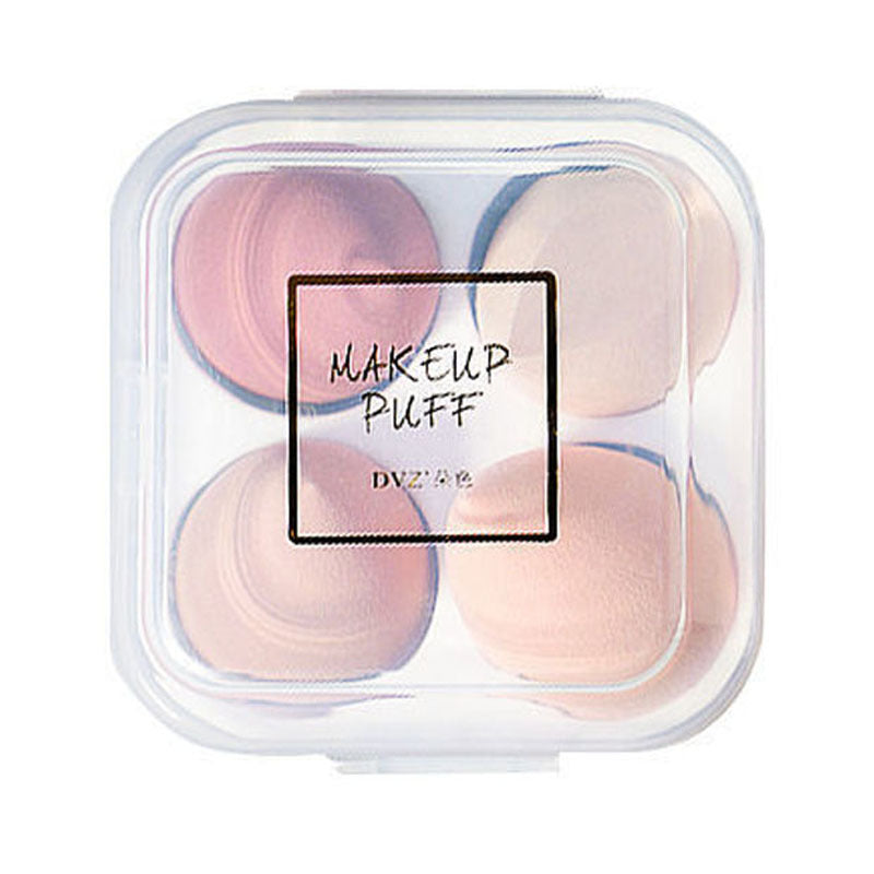 Factory direct eggshell makeup sponges - super soft, powder-conserving, boxed puffs for wet & dry application