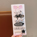New arrivalcolorful hair clip for women new arrivalcute side bangs clip broken hair clip sweet one-word clip cartoon kids hair accessories