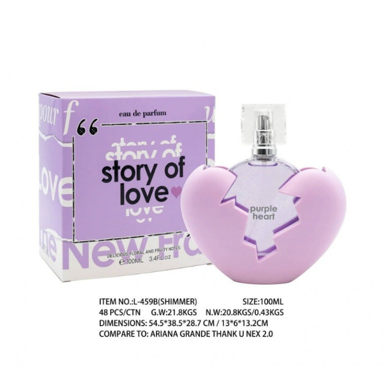 Bestselling fragrance alternative: amazon hot-selling women's perfume - cross-border, all-english "perfume" floral fragrance